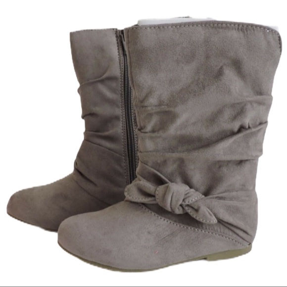 jumping beans Other - Jumping Beans Curtsy Grey Slouch Boots Toddler 9